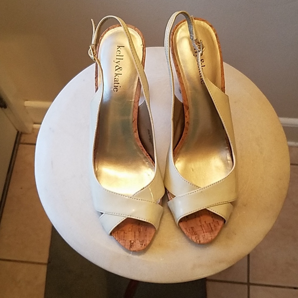 Kate and Kellie sling back heels